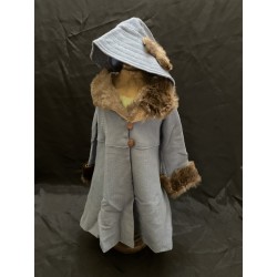 Ensemble manteau et chapeau