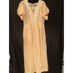 Chemise de nuit en soie