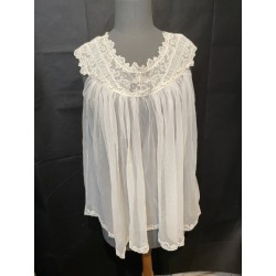 Baby doll en mousseline