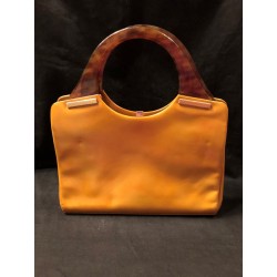 Sac cuir et bakélite